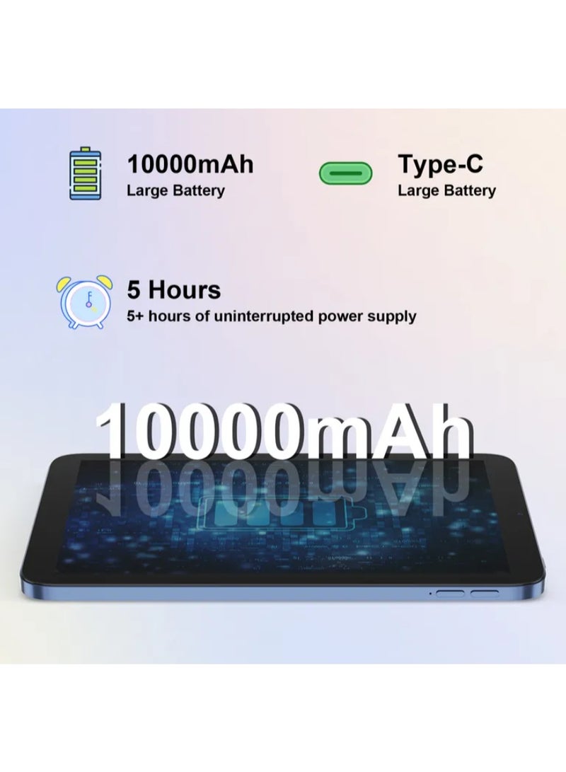 REBENUO 10.1 inch Android WiFi Touch Screen Tablet PC with 5G Keyboard Quad-core CM10017Air With Burbank - Image 5